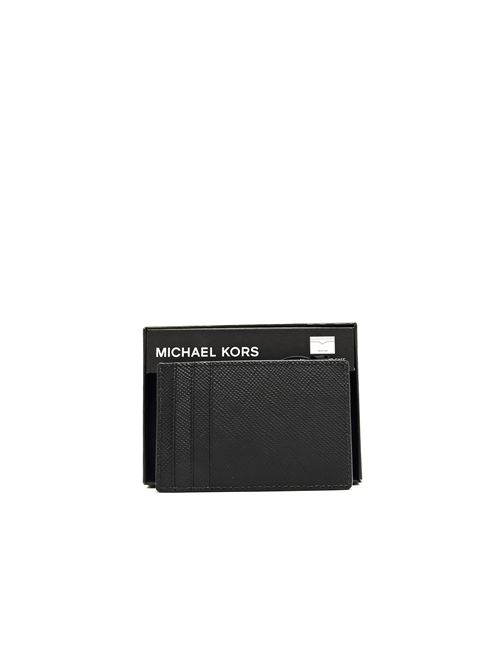 Portacarte, uomo, logato. MICHAEL KORS | 39S5LEDD0L001BK